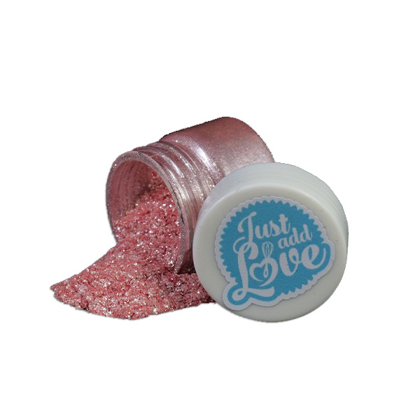 Glitter commestibile Pink chiaro (rosa) 10g – Just Add Love – Il Dolce  Mondo del Cake Designer