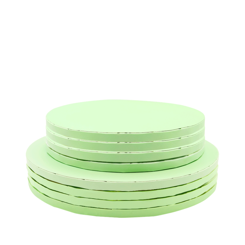 Druuzyl 12 Porta Torte Rotondi 30cm - Sottotorte In Cartone Spesso 3mm - Per Trasporto Ed Esposizione Di Dolci/Torte/Crostata - Base Professionale Per Pasticceria