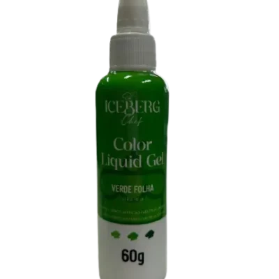 Colorante Liquid Gel Iceberg- VERDE FOGLIO- 60g (Folha)