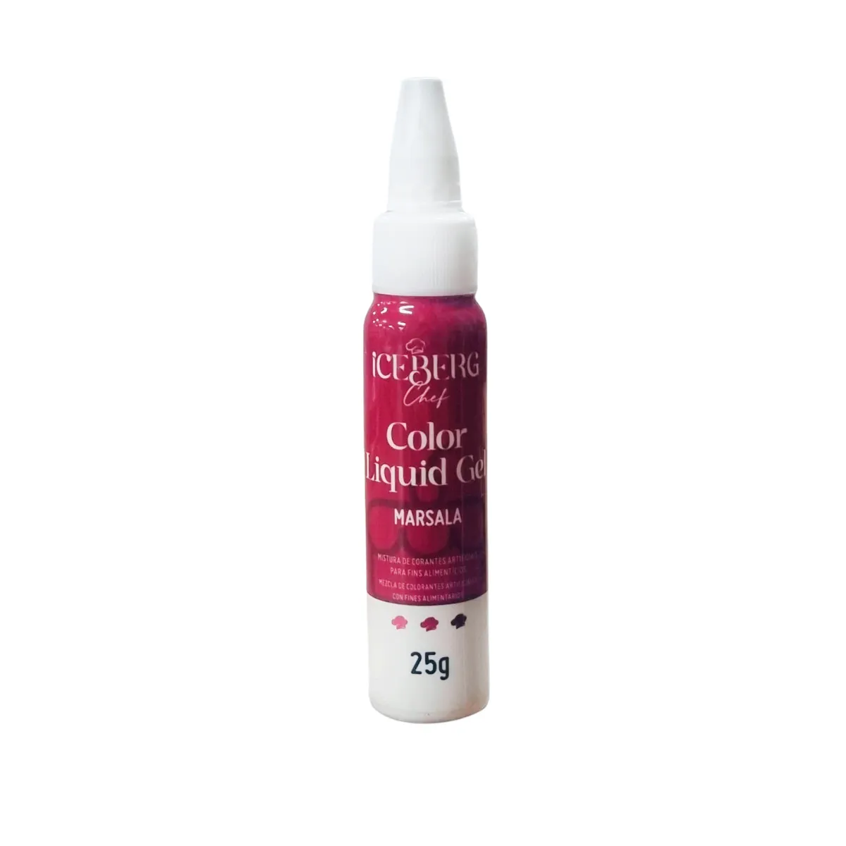 Colorante Liquid Gel Iceberg- MARSALA - 25g