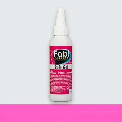 Colorante Soft Gel Fab! 25g - PINK  (Rosa Pink)