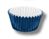 Pirottini n.5 per Dolci colore metallico BLU - AZUL MARINHO (pacchetto 50 pzz) pirottino brigadeiro