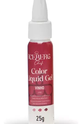 Colorante Liquid Gel Iceberg- VINO - 25g (Vinho)