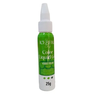 Colorante Liquid Gel Iceberg- VERDE FOGLIO - 25g (Verde Folha)
