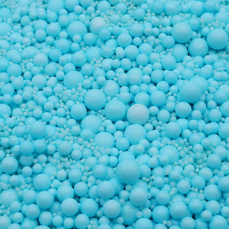 Sprinkles Mix Perle Azzurro 80g - Just add Love (mix perolas azul claro)