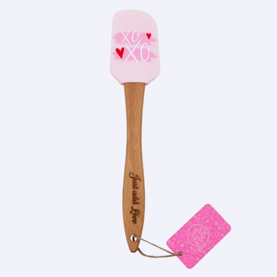 Spatola di gomma XOXO rosa - immagine 2