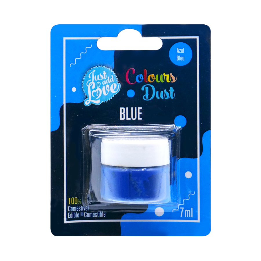Colorante edibile in Polvere dust Blu 7ml - Just add Love - immagine 3