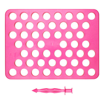 Piatto porzionatore con pressino - Placa Porcionadora c/ Empurrador 2 em 1  Blue Star